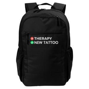 Tattoo Therapy Funny Tattoo Gift For Tattoo Artists Daily Commute Backpack