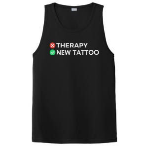 Tattoo Therapy Funny Tattoo Gift For Tattoo Artists PosiCharge Competitor Tank