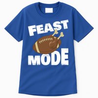 Thanksgiving Turkey Feast Mode Football Family Day Holiday Gift Tall T-Shirt