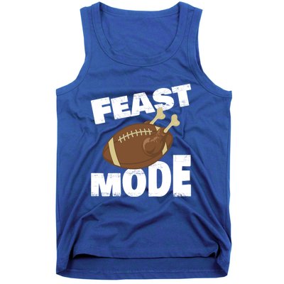 Thanksgiving Turkey Feast Mode Football Family Day Holiday Gift Tank Top