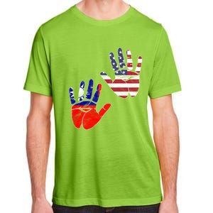 Taiwan Taiwanese Flag Proud America Hands Dna Mix Breed Meaningful Gift Adult ChromaSoft Performance T-Shirt