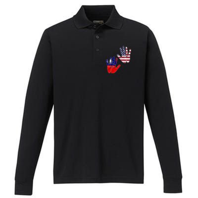 Taiwan Taiwanese Flag Proud America Hands Dna Mix Breed Meaningful Gift Performance Long Sleeve Polo