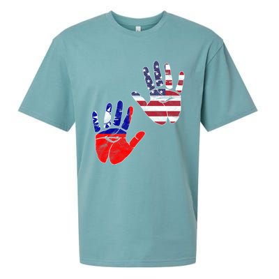 Taiwan Taiwanese Flag Proud America Hands Dna Mix Breed Meaningful Gift Sueded Cloud Jersey T-Shirt