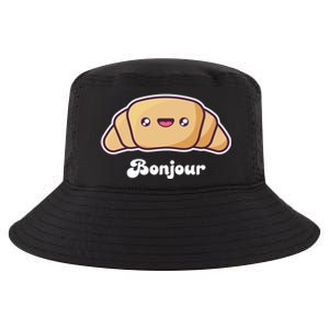 Trip To France Cute French Gift Bonjour Croissant Funny Gift Cool Comfort Performance Bucket Hat