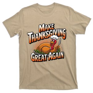 Trump Turkey Funny 2024 Make Thanksgiving Great Again T-Shirt