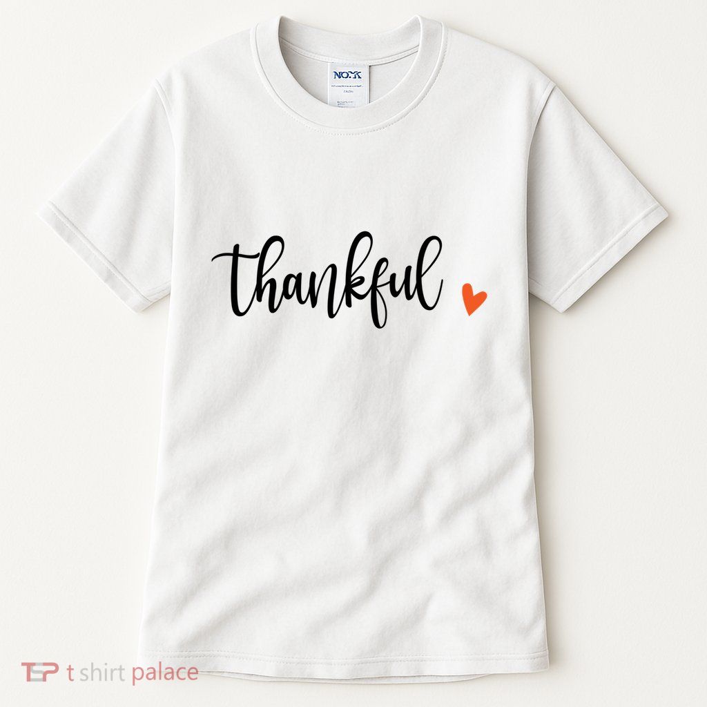 Thankful Thanksgiving Fall Vibes Halloween Autumn Gift Tall T-Shirt