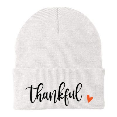 Thankful Thanksgiving Fall Vibes Halloween Autumn Gift Beanie