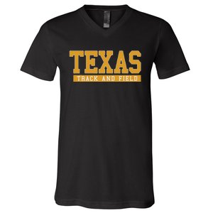 Texas Track & Field V-Neck T-Shirt