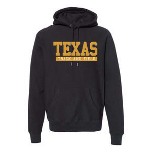 Texas Track & Field Premium Hoodie