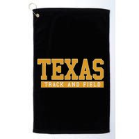 Texas Track & Field Golf Towel