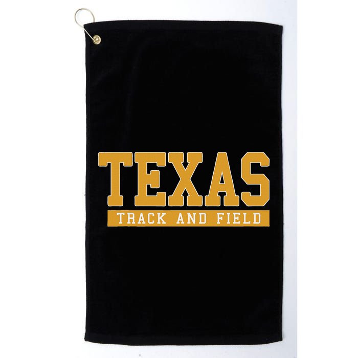 Texas Track & Field Golf Towel