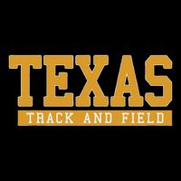 Texas Track & Field Cropped Pullover Crew
