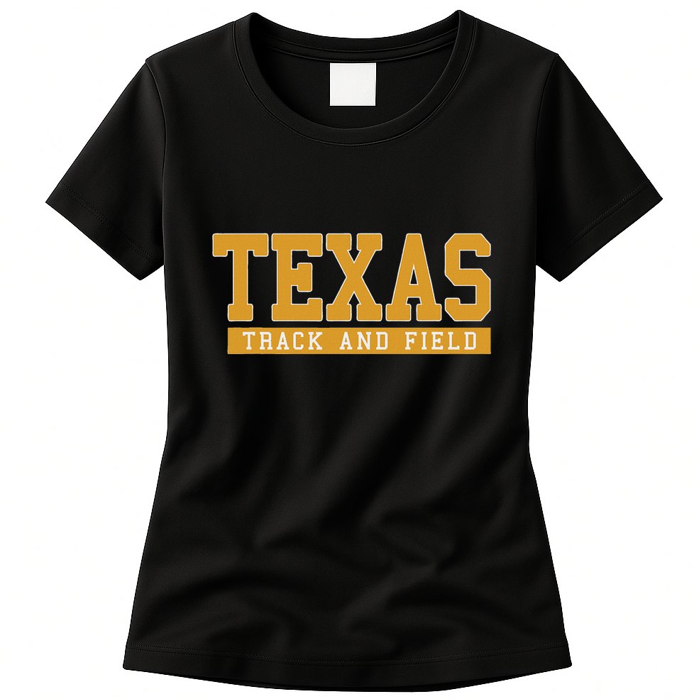 Texas Track & Field Womens T-Shirt