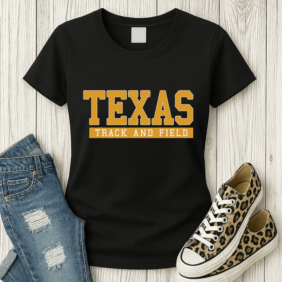 Texas Track & Field Womens T-Shirt
