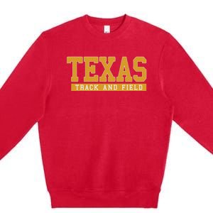 Texas Track & Field Premium Crewneck Sweatshirt