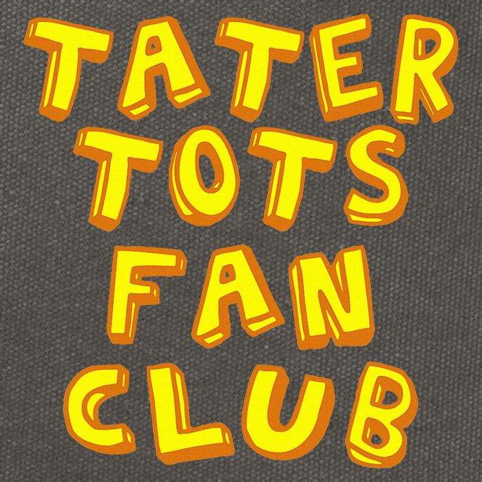 Tater Tots Fan Club Eat Tater Tot Time Lunch Or Dinner Cotton Canvas Backpack