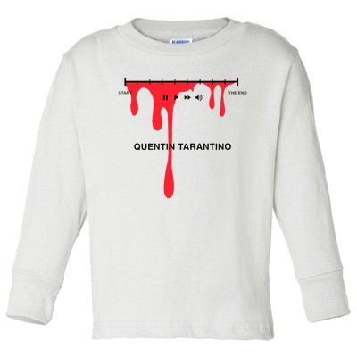 The Tarantino Film For Movie Fans Toddler Long Sleeve Shirt