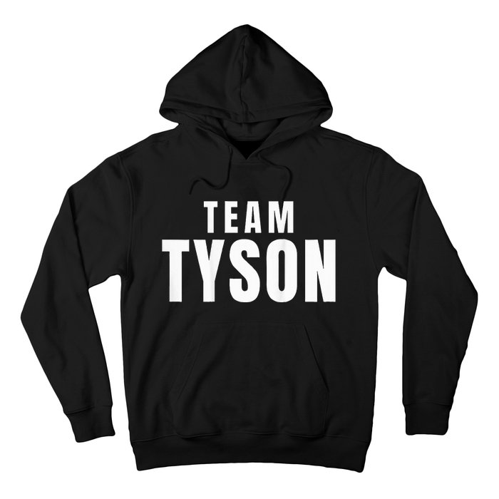 Team Tyson Family Personalized Name Vintage Tyson Hoodie