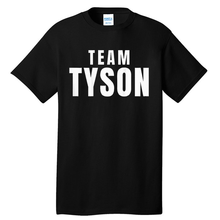 Team Tyson Family Personalized Name Vintage Tyson Tall T-Shirt