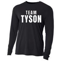 Team Tyson Family Personalized Name Vintage Tyson Cooling Performance Long Sleeve Crew