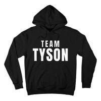 Team Tyson Family Personalized Name Vintage Tyson Tall Hoodie