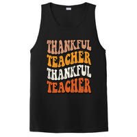 Thankful Teacher Fall Thanksgiving Elementary Classroom PosiCharge Competitor Tank