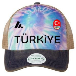 Turkiye Turkey Flag Turkish Shooting Team Sports Legacy Tie Dye Trucker Hat