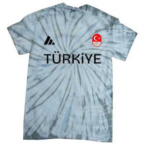 Turkiye Turkey Flag Turkish Shooting Team Sports Tie-Dye T-Shirt