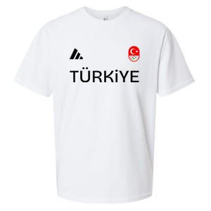 Turkiye Turkey Flag Turkish Shooting Team Sports Sueded Cloud Jersey T-Shirt