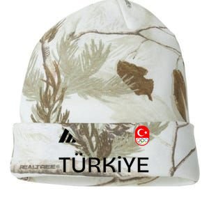 Turkiye Turkey Flag Turkish Shooting Team Sports Kati Licensed 12" Camo Beanie