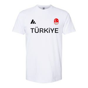 Turkiye Turkey Flag Turkish Shooting Team Sports Softstyle CVC T-Shirt