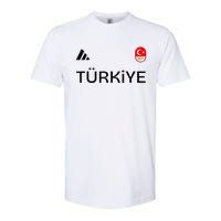 Turkiye Turkey Flag Turkish Shooting Team Sports Softstyle® CVC T-Shirt