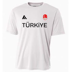 Turkiye Turkey Flag Turkish Shooting Team Sports Cooling Performance Crew T-Shirt