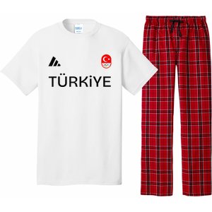 Turkiye Turkey Flag Turkish Shooting Team Sports Pajama Set