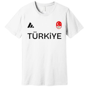 Turkiye Turkey Flag Turkish Shooting Team Sports Premium T-Shirt