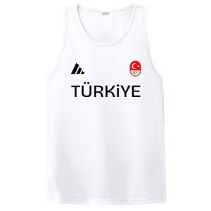 Turkiye Turkey Flag Turkish Shooting Team Sports PosiCharge Competitor Tank