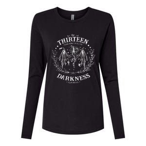 The Thirteen From Now Until The Darkness Claims Us Saying Womens Cotton Relaxed Long Sleeve T-Shirt