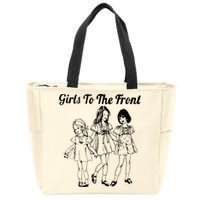 To The Front Riot Grrrl Zip Tote Bag