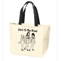 To The Front Riot Grrrl Zip Tote Bag