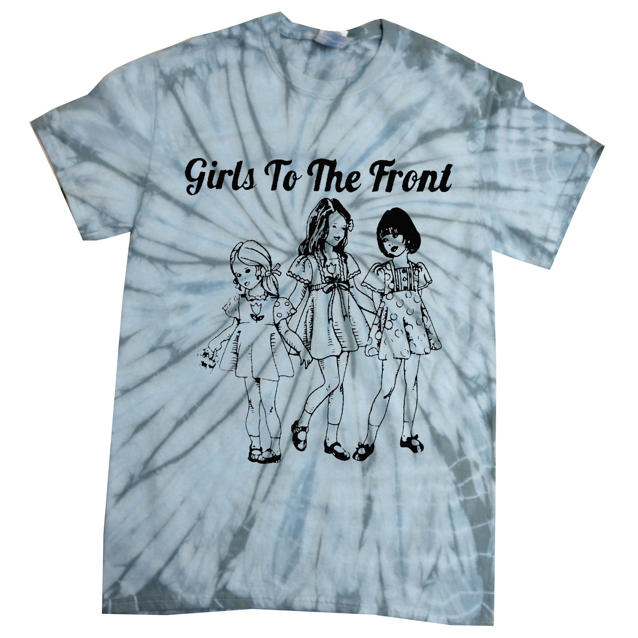 To The Front Riot Grrrl Tie-Dye T-Shirt