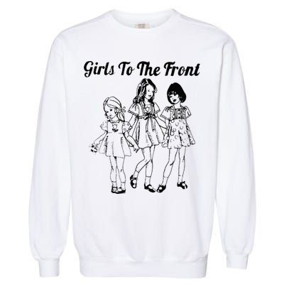To The Front Riot Grrrl Garment-Dyed Sweatshirt