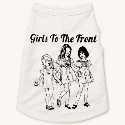 To The Front Riot Grrrl Doggie Tank