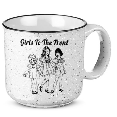 To The Front Riot Grrrl 15oz Campfire Ceramic Mug