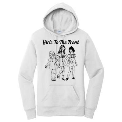 To The Front Riot Grrrl Women's Pullover Hoodie