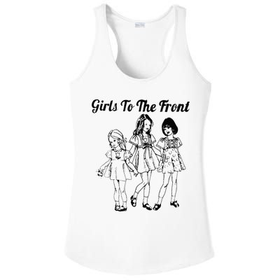 To The Front Riot Grrrl Ladies PosiCharge Competitor Racerback Tank