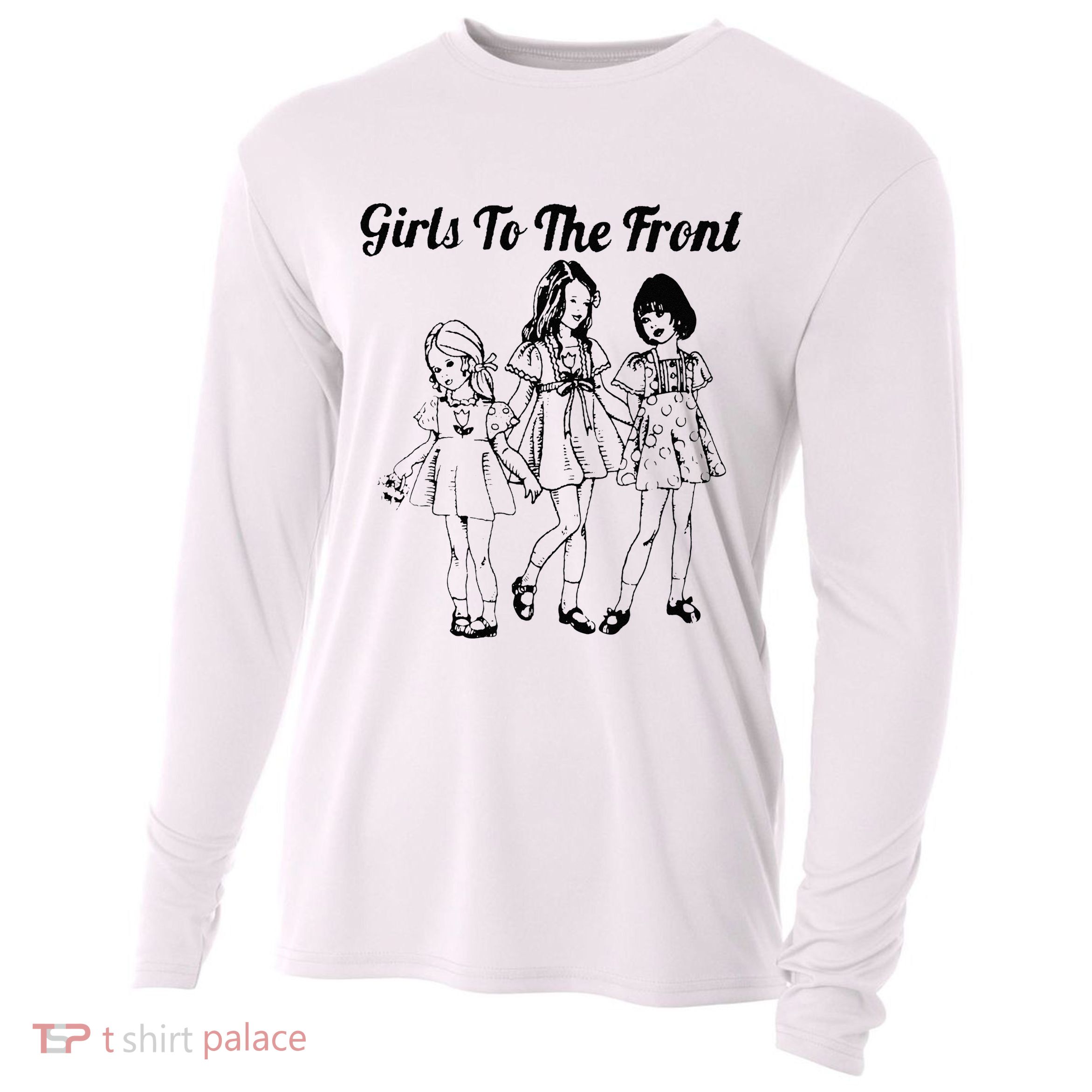 To The Front Riot Grrrl Cooling Performance Long Sleeve Crew