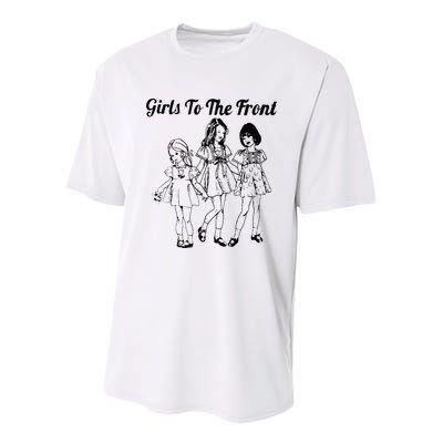 To The Front Riot Grrrl Youth Performance Sprint T-Shirt