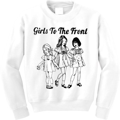 To The Front Riot Grrrl Kids Sweatshirt