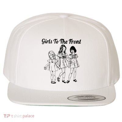 To The Front Riot Grrrl Wool Snapback Cap