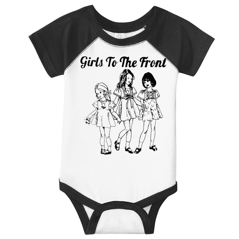 To The Front Riot Grrrl Infant Baby Jersey Bodysuit